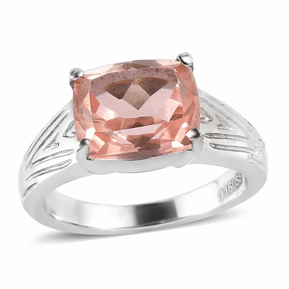 NWOT Morganique Quartz 3.50 ctw Solitaire Ring Size 9